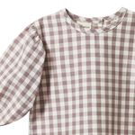 ELODIE BLOUSE | Cub Check-Extra Img - 1