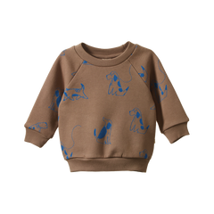 EMERSON SWEATER | Dog Walks Print-Web-front