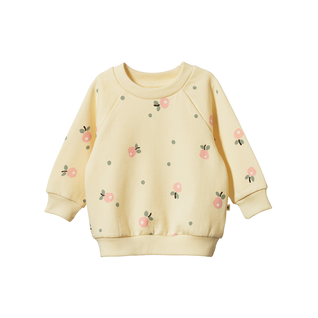 EMERSON SWEATER | Posey Blossom Lemonade Print-Web-front