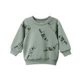 EMERSON SWEATER | Raccoon Rhapsody Print-Web-front