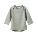 ESSENTIAL TEE | Grey Marl-Web-front