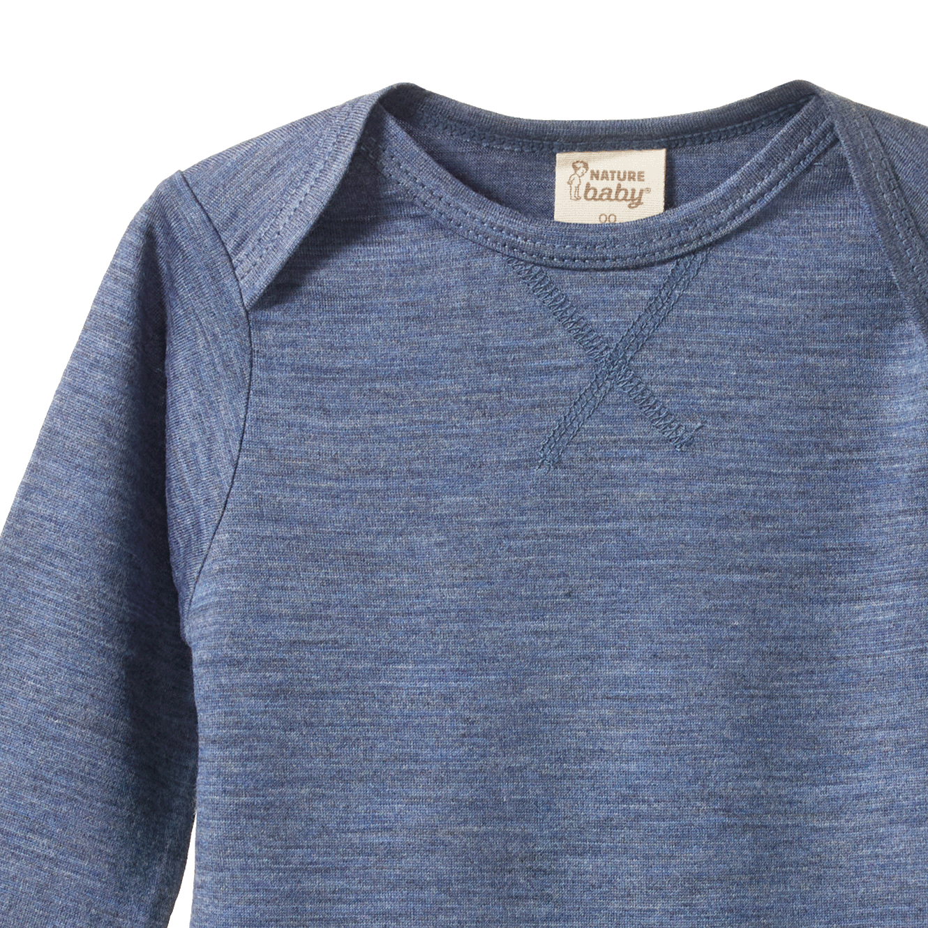 ESSENTIAL TEE | Vintage Indigo Marl-Web-hover