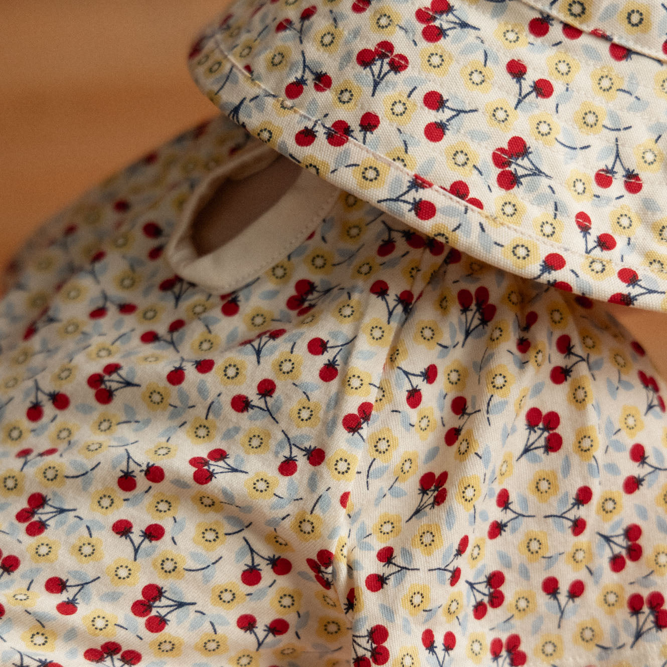 FAYE BODYSUIT | Kitchen Garden Print-Extra Img - 2