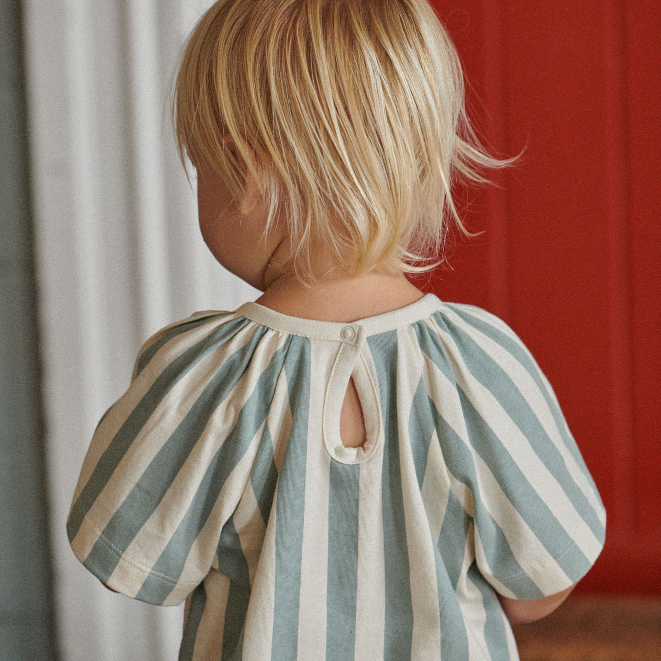 FAYE BODYSUIT | Star Dew Stripe-Extra Img - 1