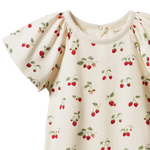 FAYE BODYSUIT | Strawberry Blush Print-Extra Img - 2