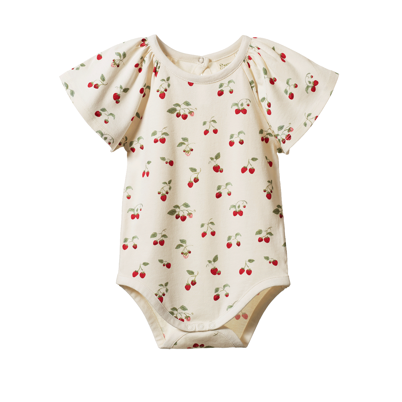 FAYE BODYSUIT | Strawberry Blush Print-Web-front
