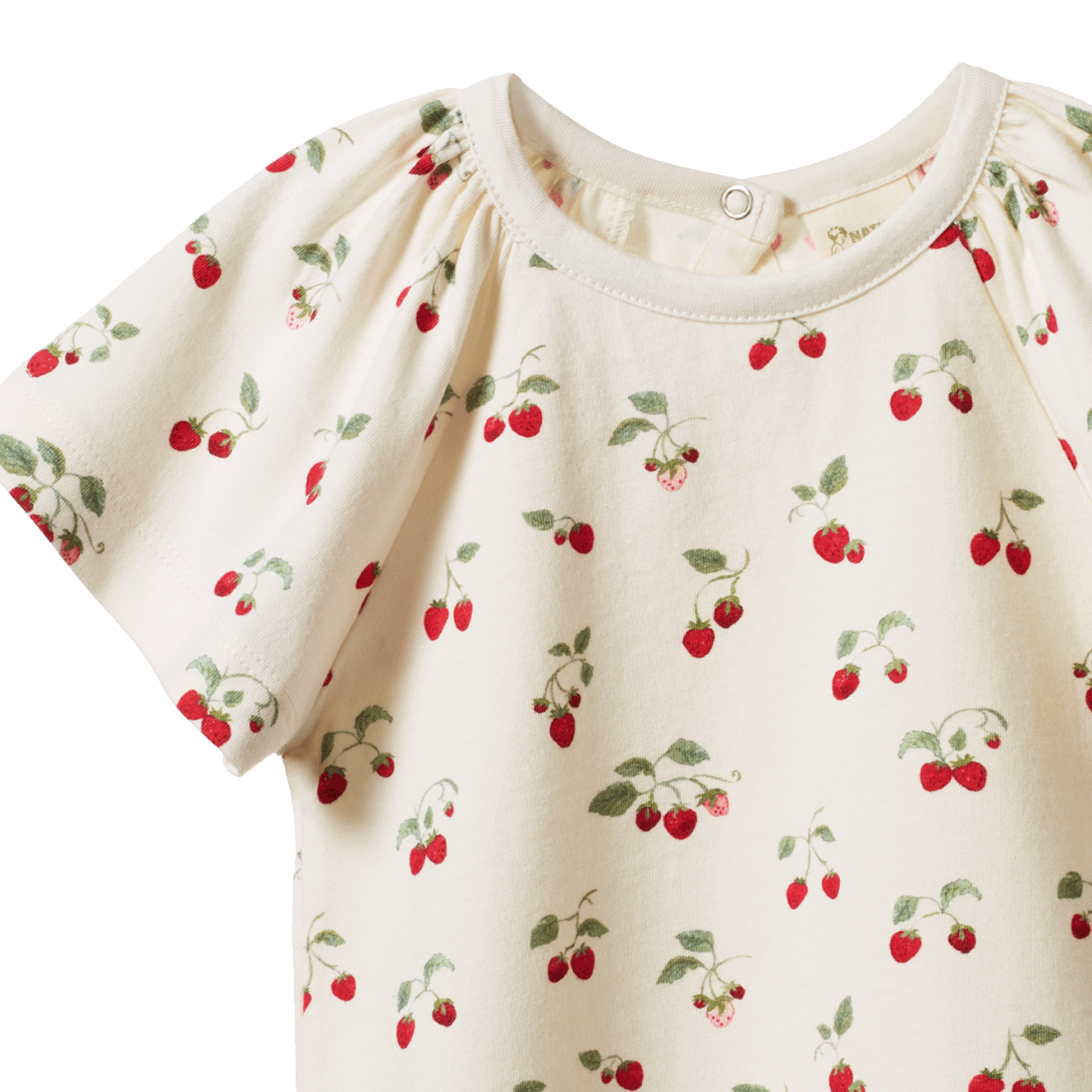 FAYE TEE | Strawberry Blush Print-Extra Img - 2