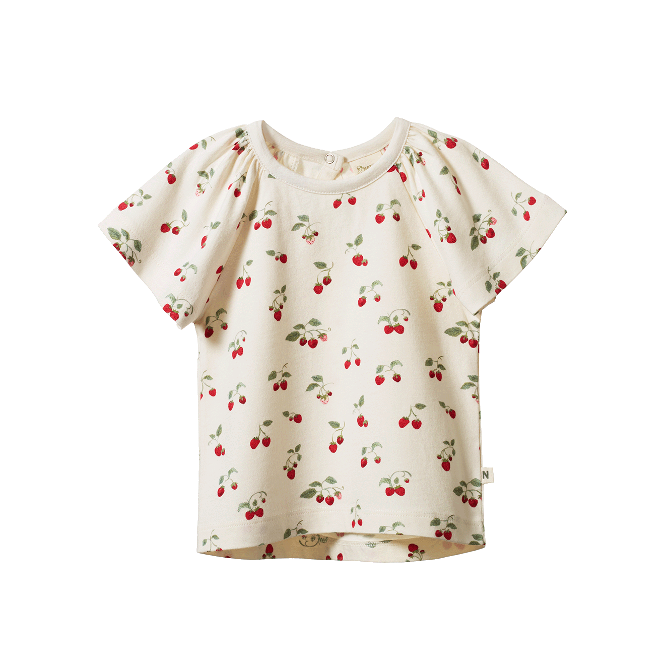 FAYE TEE | Strawberry Blush Print-Web-front