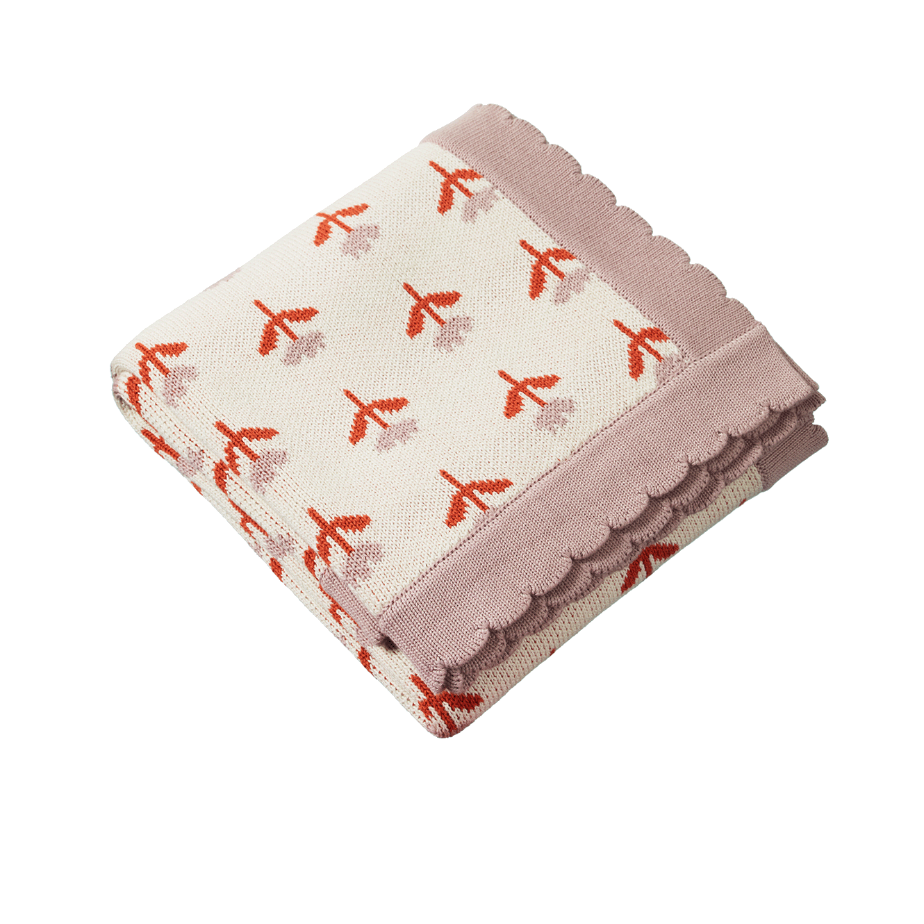 FERN BLANKET | Fleurette Knit-Web-front