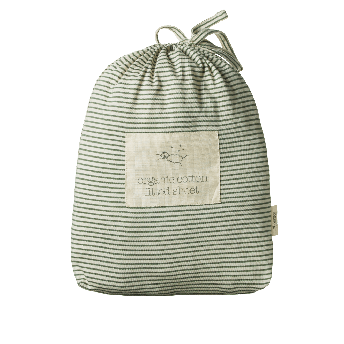 FITTED SHEET JERSEY | Nettle Pinstripe-Web-hover