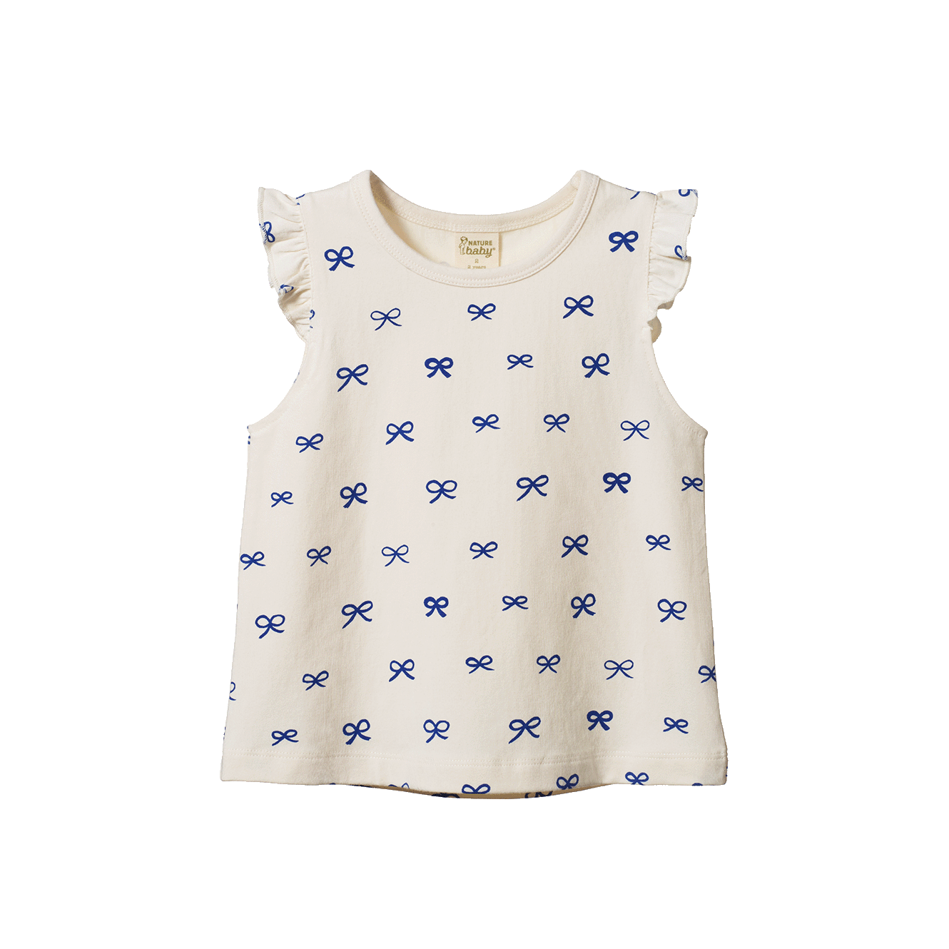 FLEUR TEE | Ribbons Print-Web-front