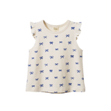 FLEUR TEE | Ribbons Print-Web-front