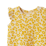 FLEUR TEE TERRY | Kitchen Garden Freesia Print-Web-hover