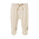 FOOTED ROMPERS POINTELLE | Dandelion Print-Web-front