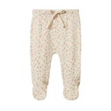 FOOTED ROMPERS POINTELLE | Dandelion Print-Web-front