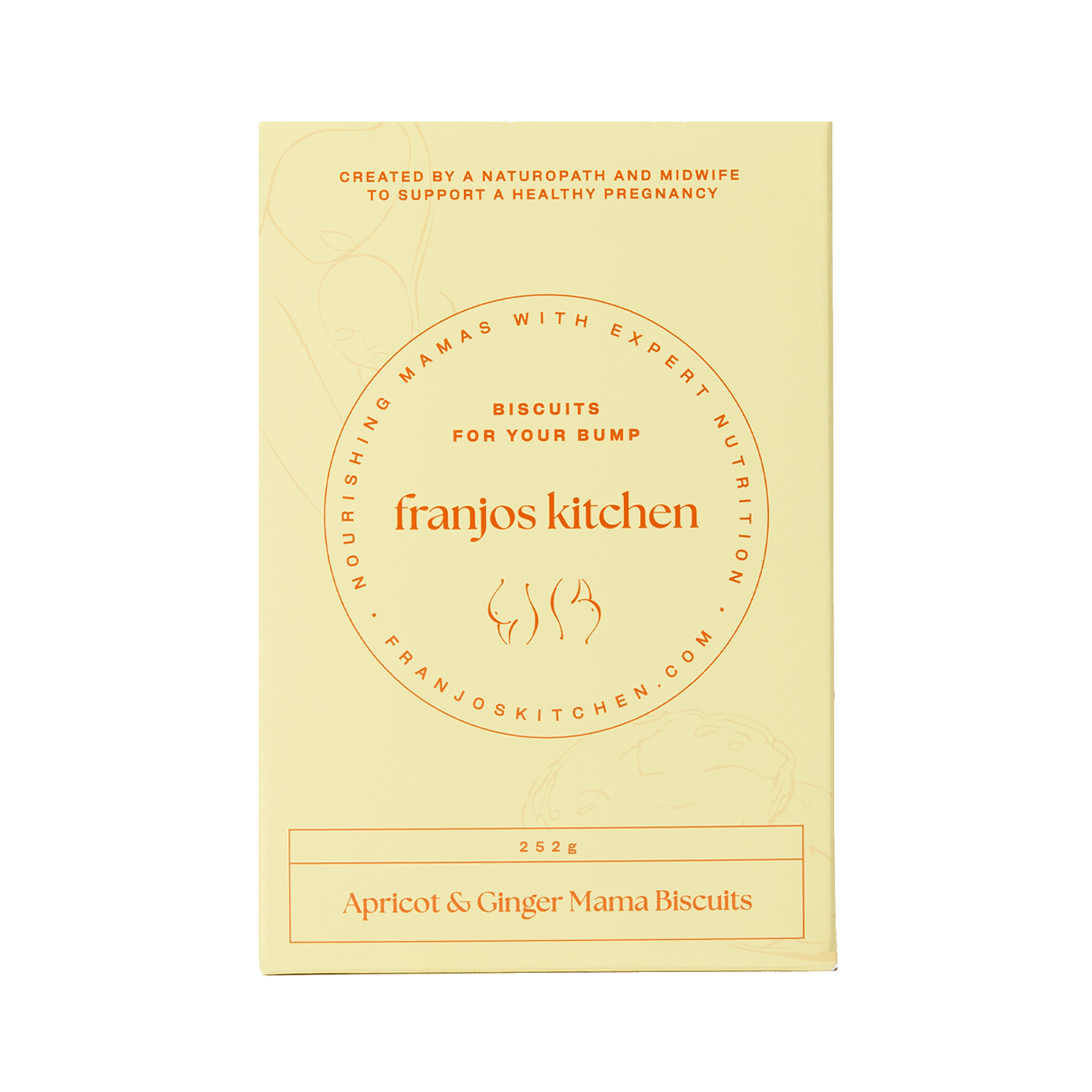 FRANJO'S PREGNANCY BISCUITS GINGER & APRICOT | None-Web-front