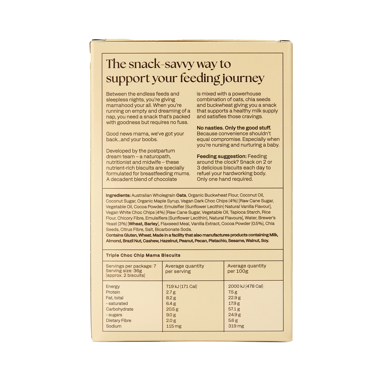 FRANJO'S PREGNANCY BISCUITS TRIPLE CHOCOLATE | None-Web-hover