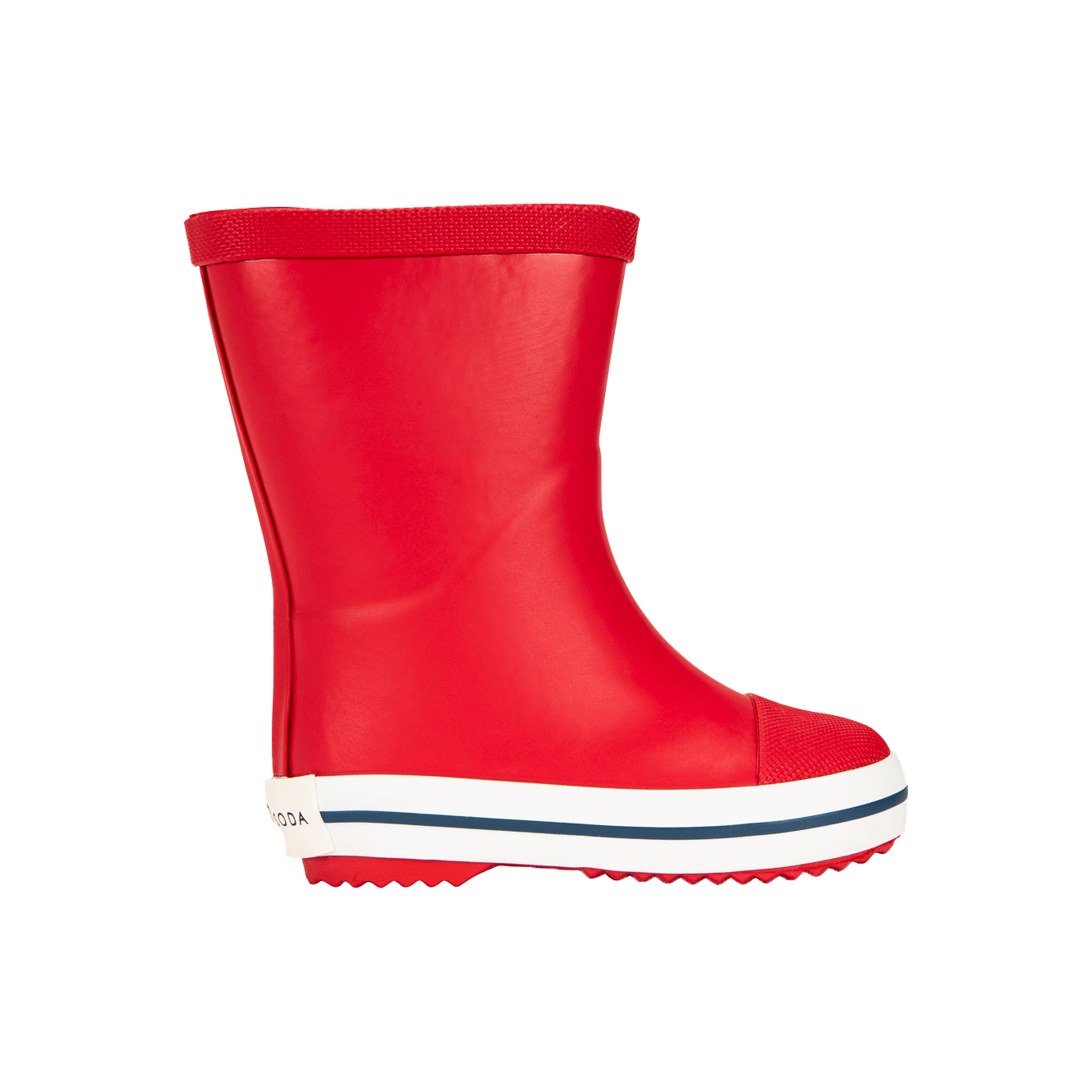FRENCH SODA GUMBOOT TALL | Red-Web-front