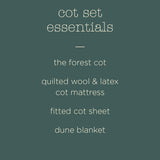 Cot Set Essentials