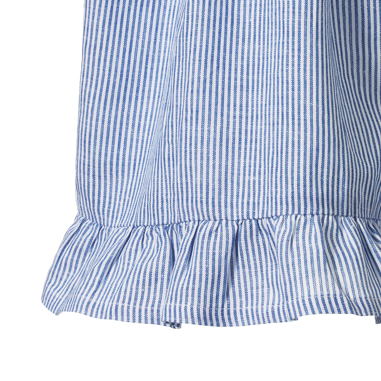 GALA DRESS LINEN | Blue Stripe-Extra Img - 3