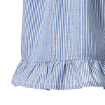 GALA DRESS LINEN | Blue Stripe-Extra Img - 3