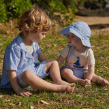 GUTHRIE SHIRT LINEN | Blue Stripe-Web-hover