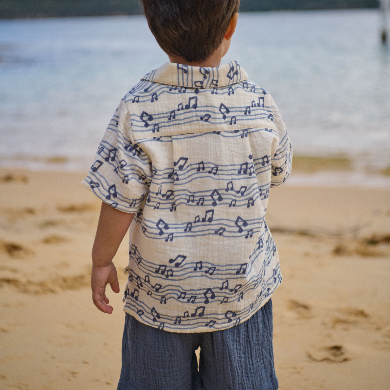 GUTHRIE SHIRT MUSLIN | Rhythm Print-Extra Img - 3