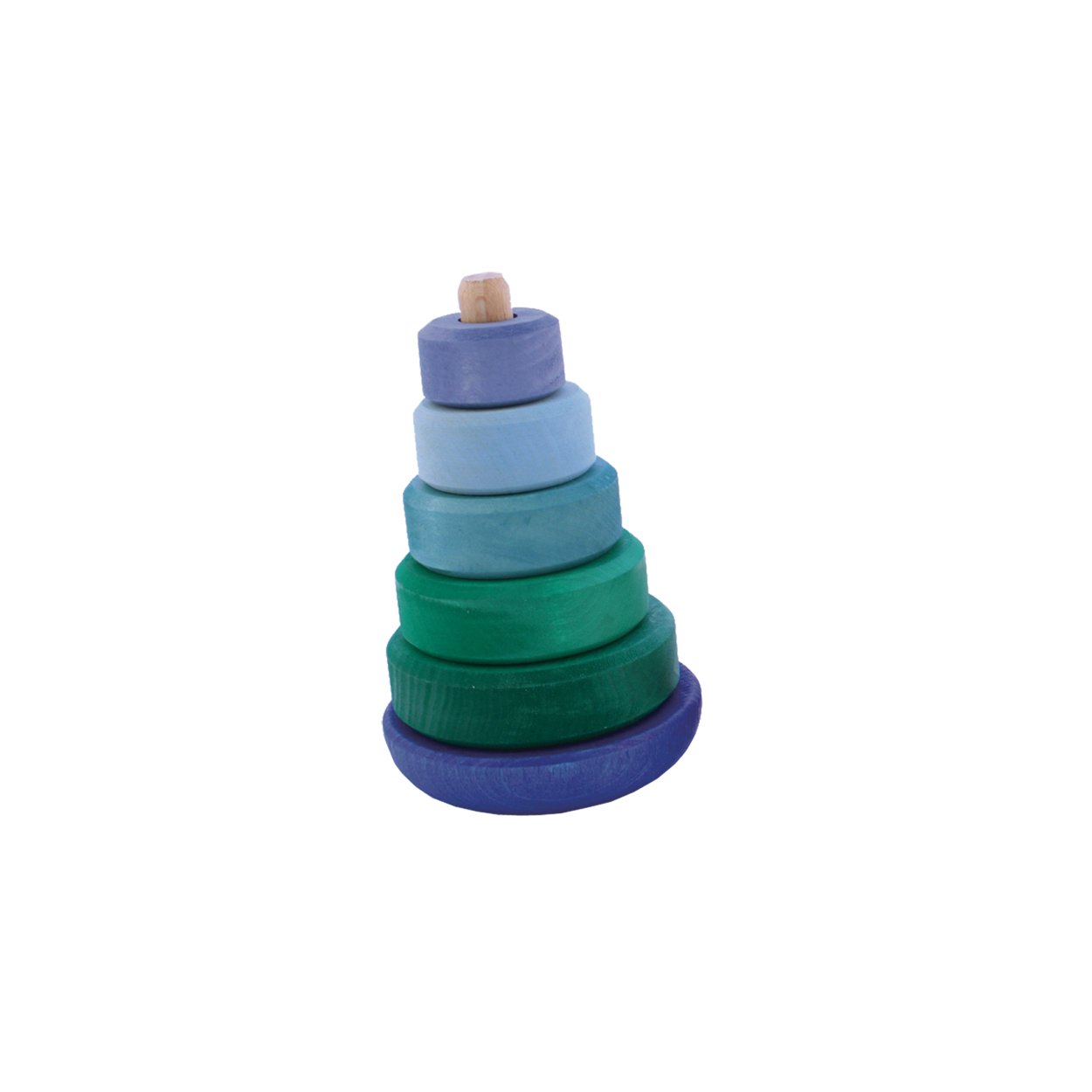 WOBBLE TOWER BLUE/GREEN | Blue/Green-Web-front