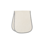 BURP CLOTH 2 PACK | Natural/Grey Marl-Web-hover