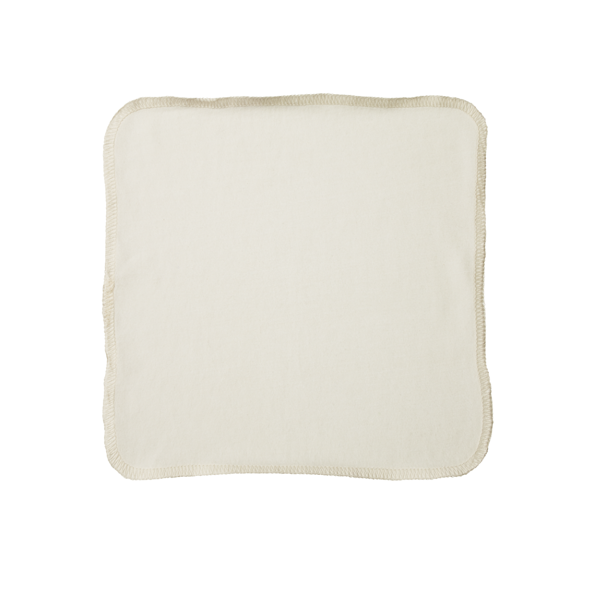 ORGANIC JERSEY FACE CLOTH 10 PACK | Natural/Grey Marl Stripe-Extra Img - 2