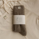 HOME SOCKS | Oatmeal Marl-Web-front