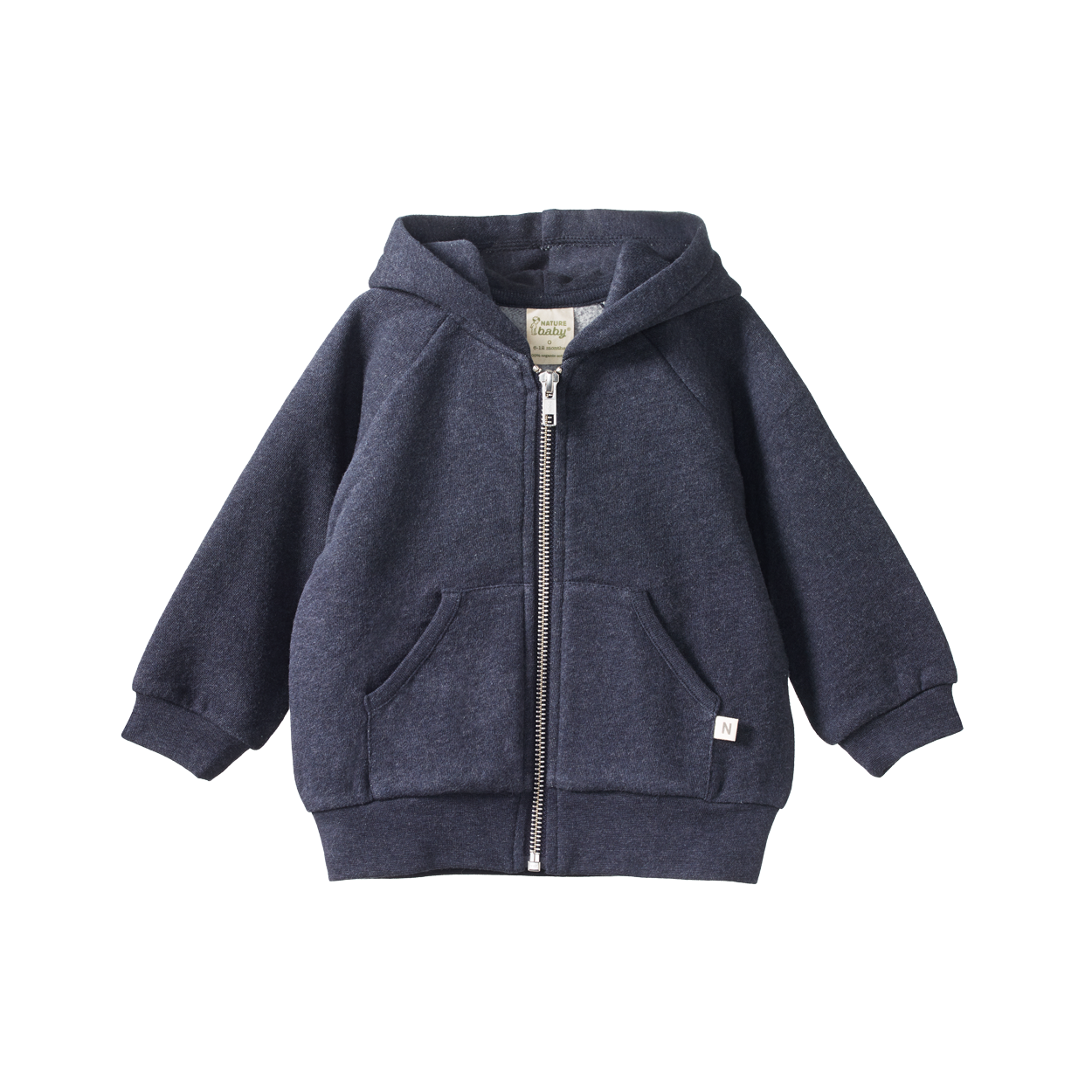 HOODED SWEATSHIRT | Navy Marl-Web-front