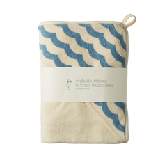 HOODED TOWEL | Waves Print-Web-front