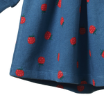 INES DRESS | Raspberry Blue Print-Extra Img - 4