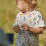 JUNIPER TEE | Delphine Blooms Print-Extra Img - 1