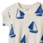 JUNO ROMPER TERRY | Regatta Print Terry-Extra Img - 1