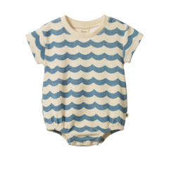JUNO ROMPER TERRY | Waves Print-Web-front