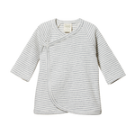 KIMONO JACKET | Grey Marl Stripe-Web-front