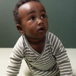 KIMONO JACKET | Nettle Twin Stripe-Extra Img - 1