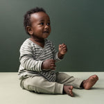 KIMONO JACKET | Nettle Twin Stripe-Extra Img - 2