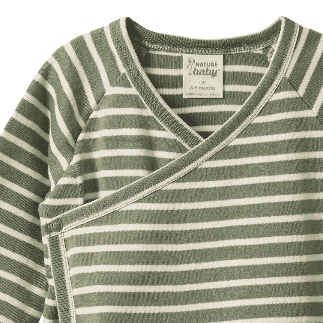 KIMONO JACKET | Nettle Twin Stripe-Extra Img - 3