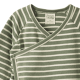 KIMONO JACKET | Nettle Twin Stripe-Extra Img - 3