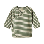 KIMONO JACKET | Nettle Twin Stripe-Web-front