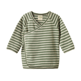 KIMONO JACKET | Nettle Twin Stripe-Web-front