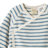 KIMONO JACKET TERRY | Powder Blue Sailor Stripe-Web-hover