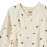 KIMONO STRETCH & GROW POINTELLE | Winter Berry Print-Extra Img - 1