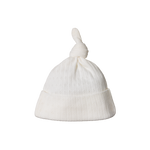 KNOTTED BEANIE POINTELLE | Natural-Web-front