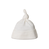 KNOTTED BEANIE POINTELLE | Natural-Web-front