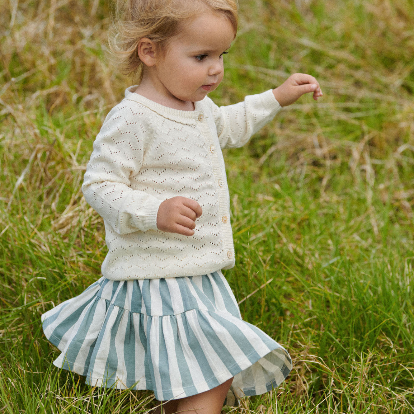 LALA SKIRT | Star Dew Stripe-Web-hover