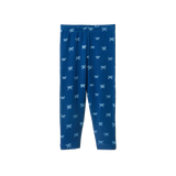 LEGGINGS | Ribbons Blue Print-Extra Img - 1